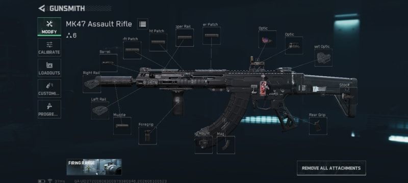 Build screenshot