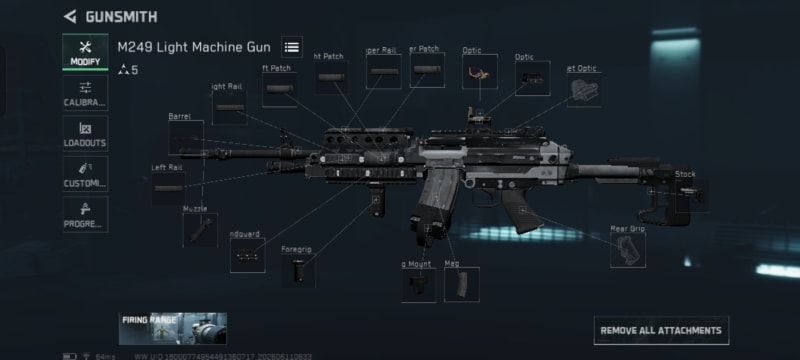 Build screenshot