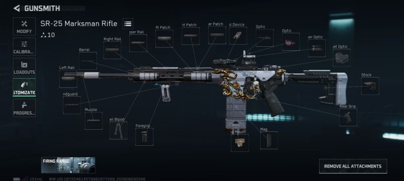 Build screenshot