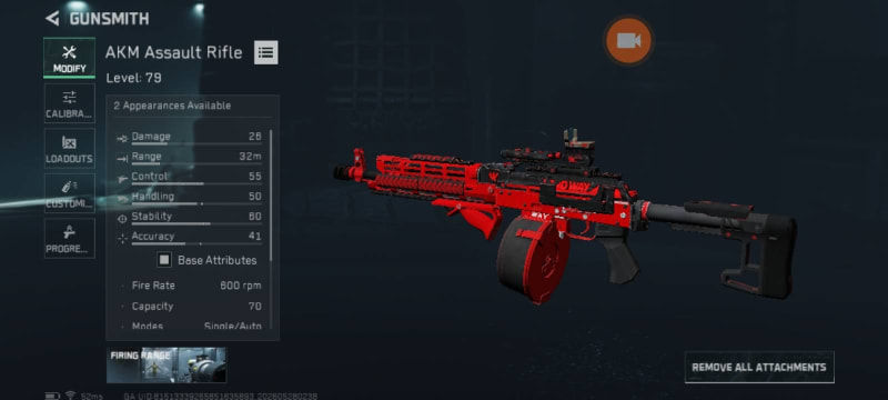 Build screenshot