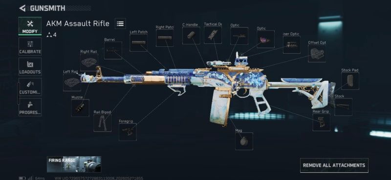 Build screenshot