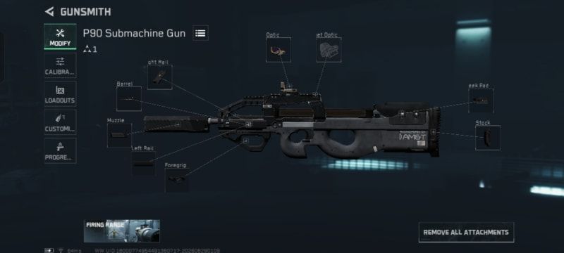 Build screenshot