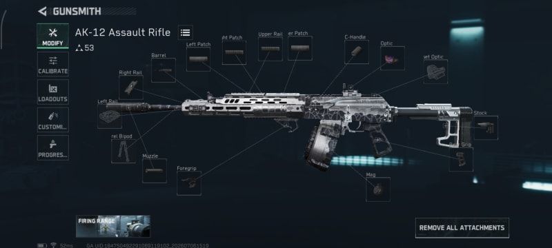 Build screenshot