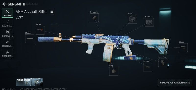 Build screenshot