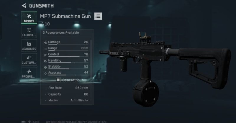 Build screenshot