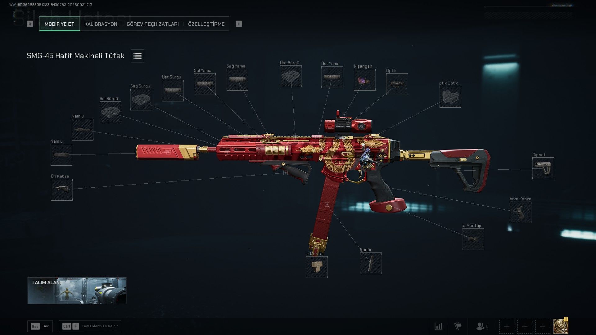 Build screenshot