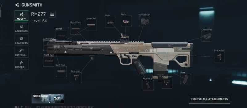 Build screenshot