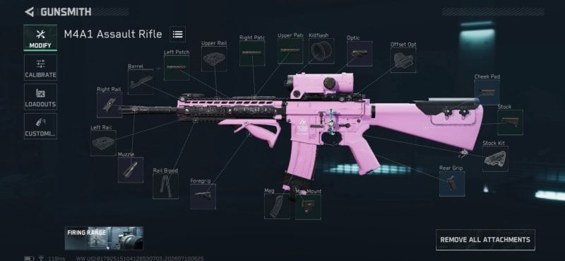 Build screenshot