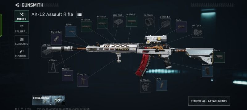 Build screenshot