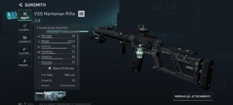 Build screenshot