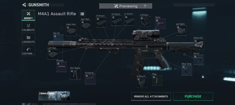 Build screenshot