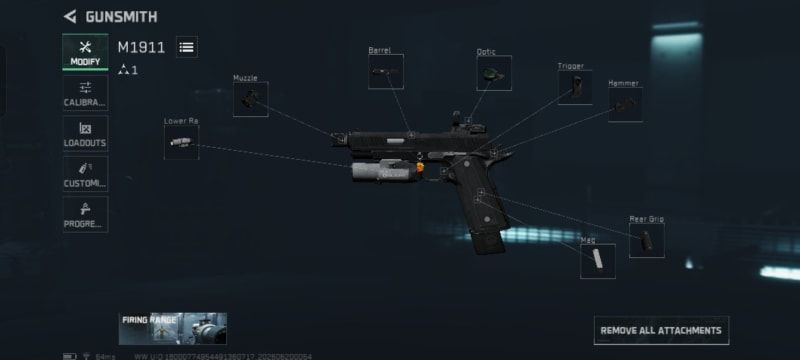 Build screenshot