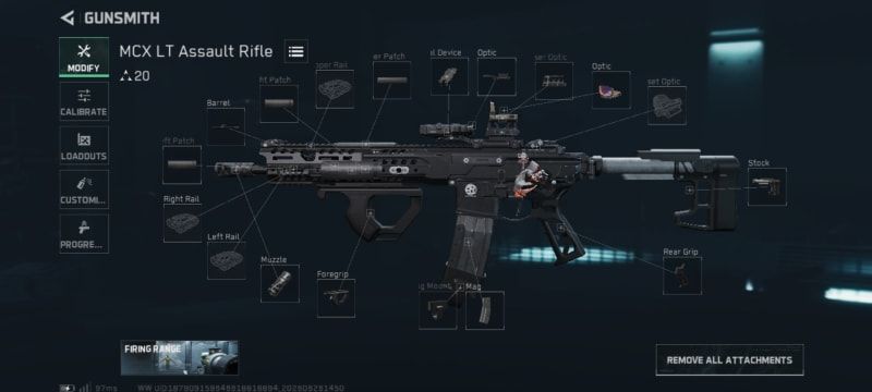 Build screenshot