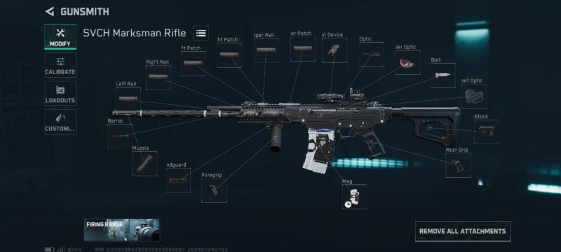 Build screenshot