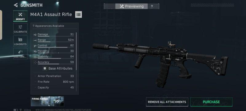 Build screenshot