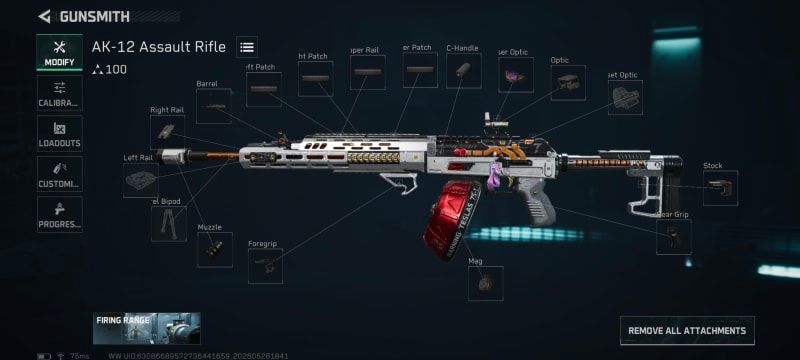 Build screenshot