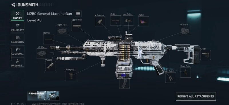 Build screenshot