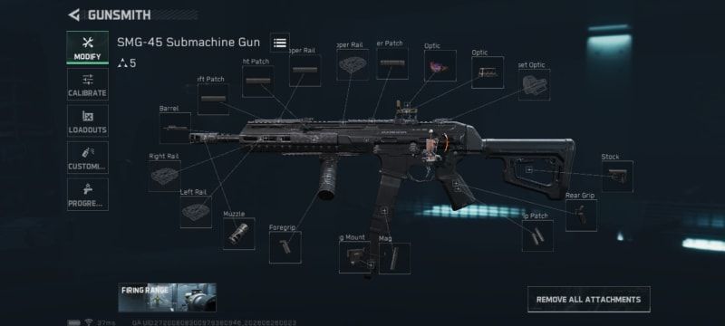 Build screenshot