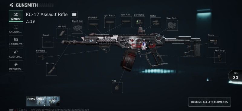 Build screenshot