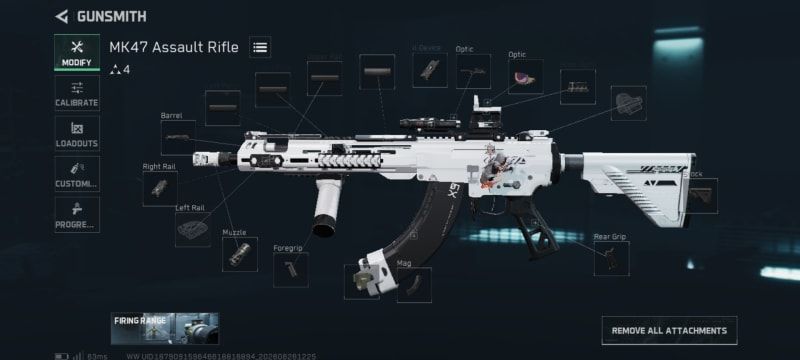Build screenshot