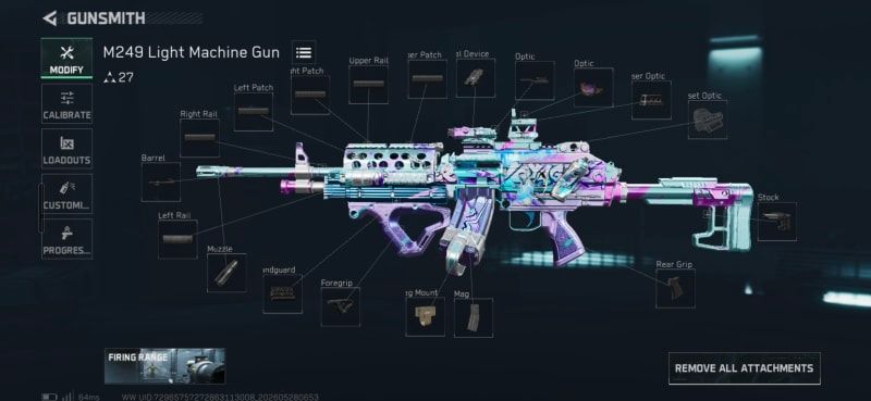 Build screenshot