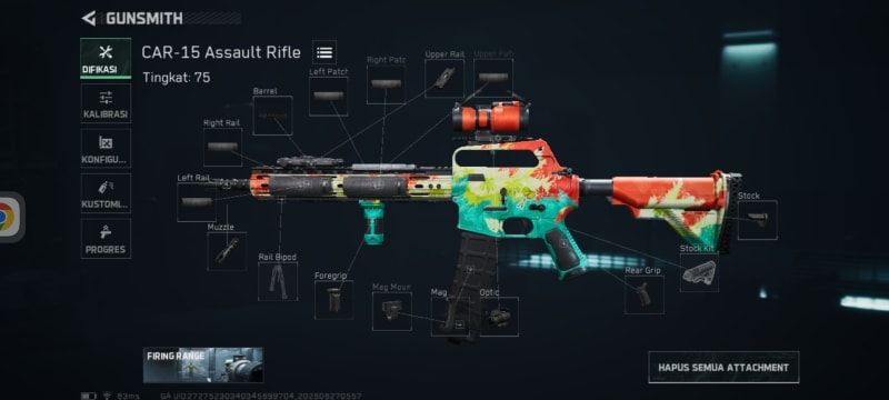 Build screenshot