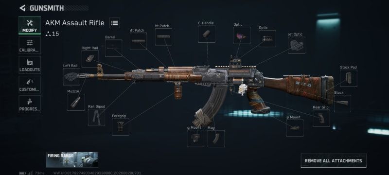 Build screenshot