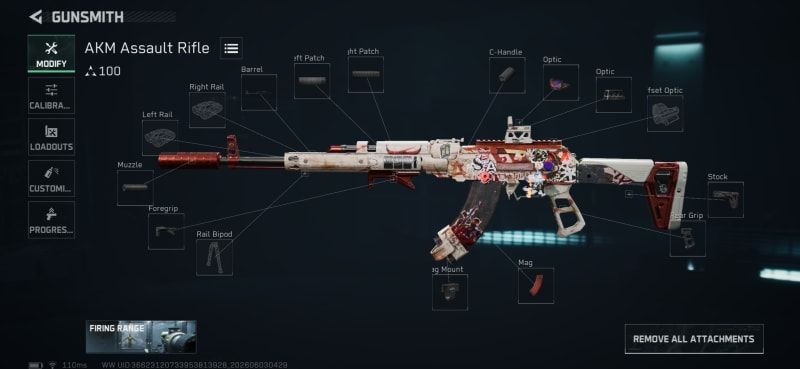 Build screenshot