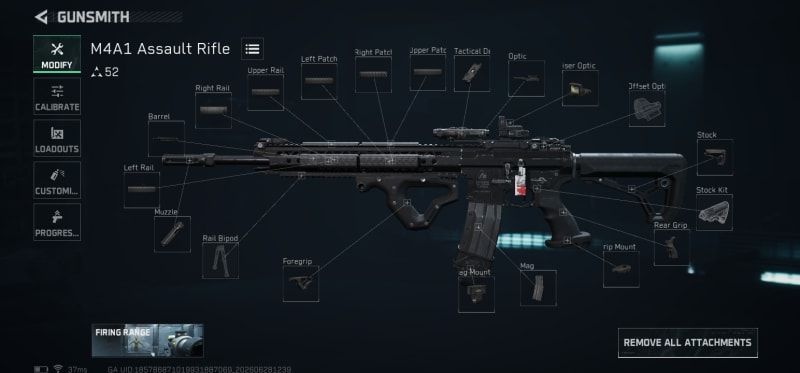Build screenshot