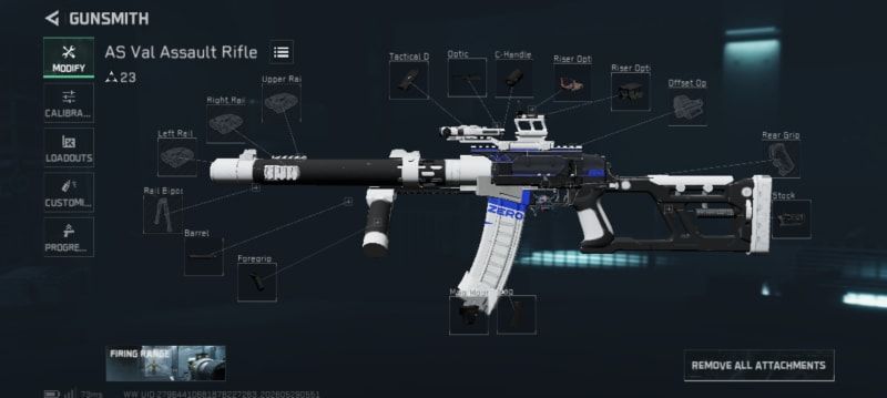Build screenshot
