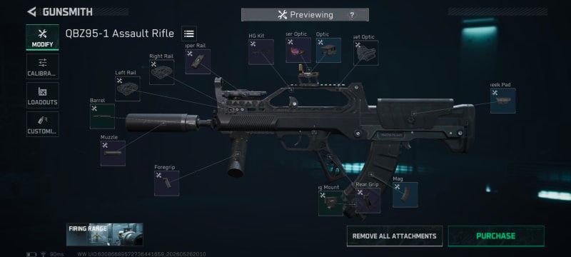 Build screenshot