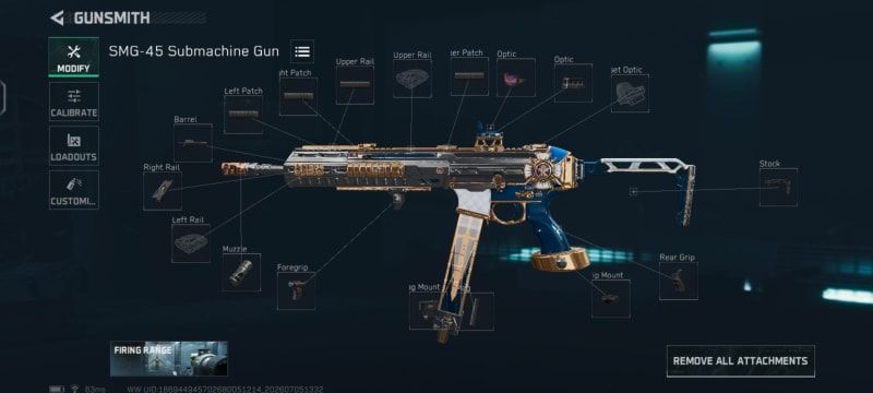 Build screenshot