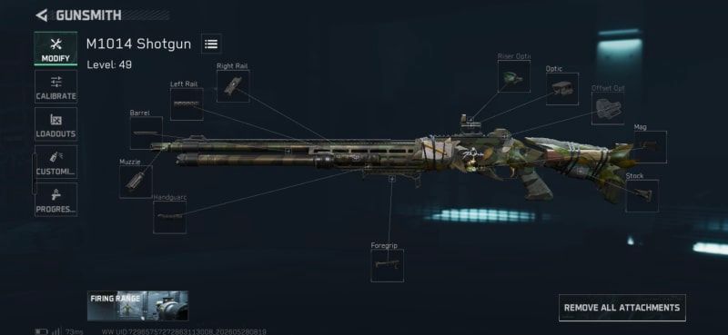 Build screenshot
