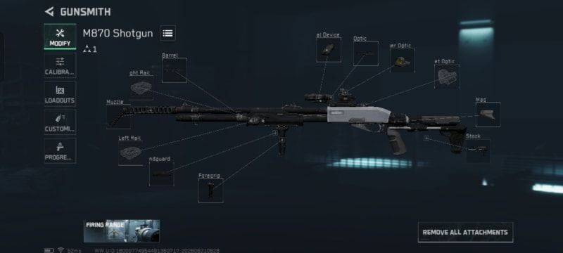 Build screenshot