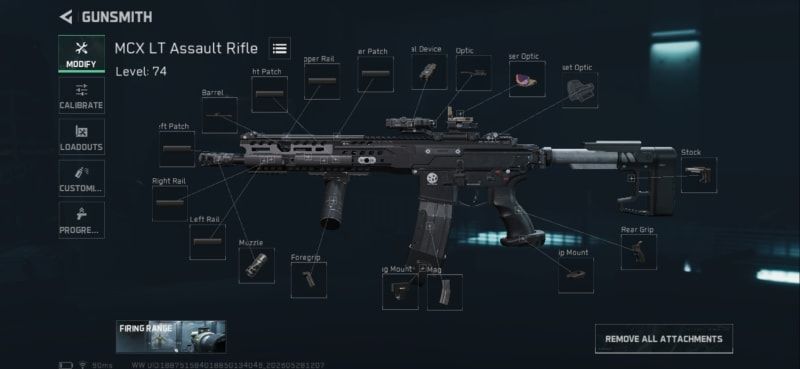 Build screenshot