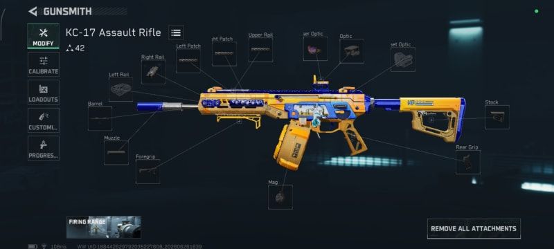 Build screenshot