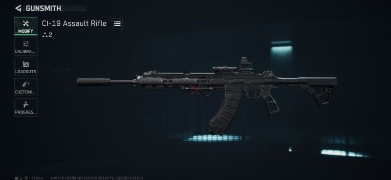 Build screenshot