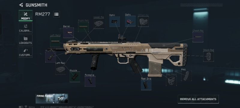 Build screenshot