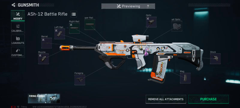 Build screenshot