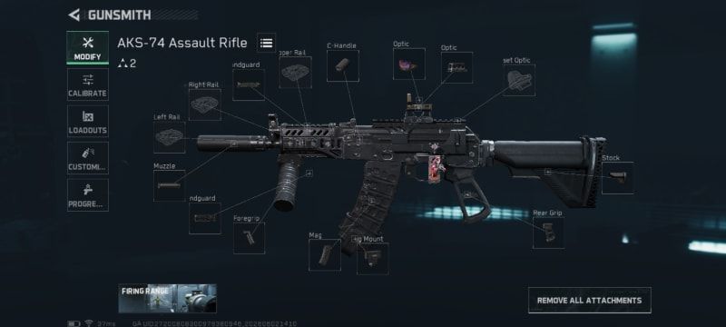 Build screenshot