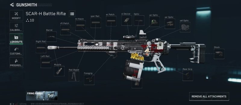 Build screenshot