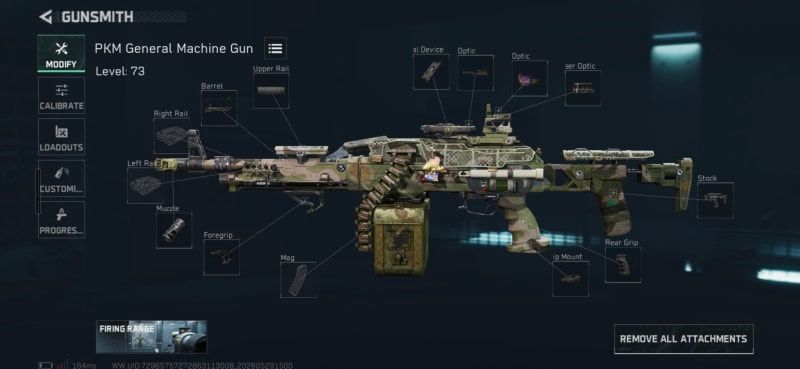 Build screenshot