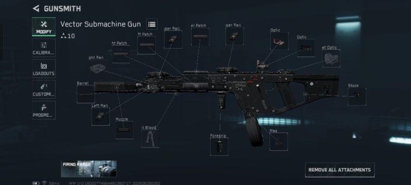 Build screenshot