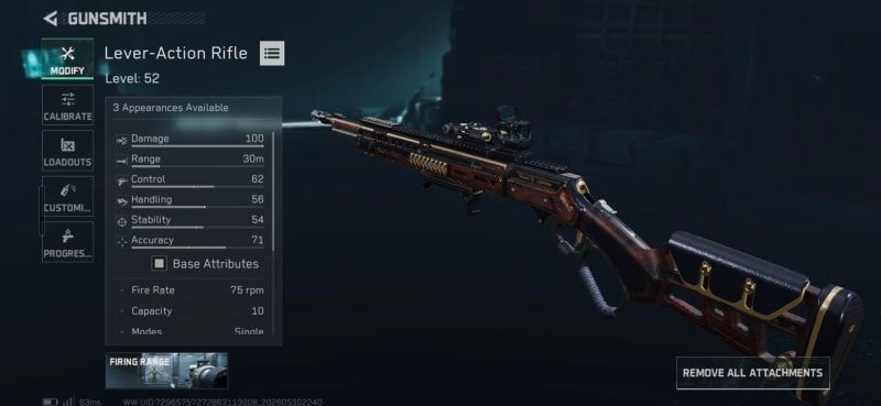 Build screenshot