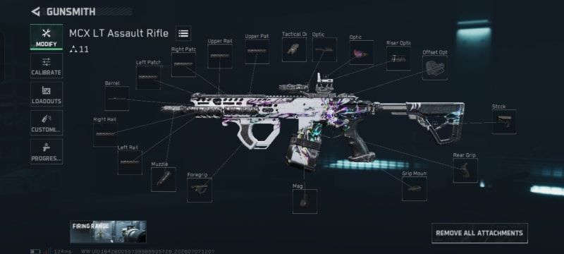 Build screenshot
