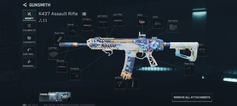 Build screenshot