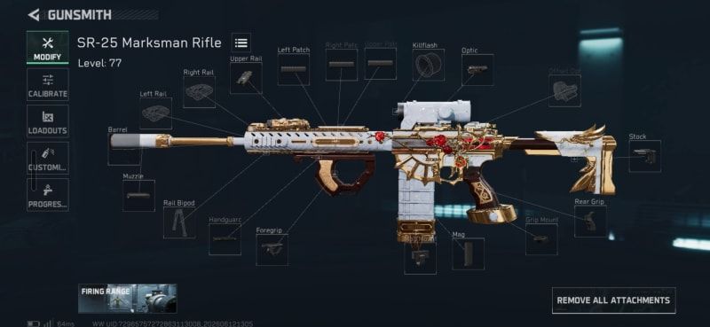 Build screenshot