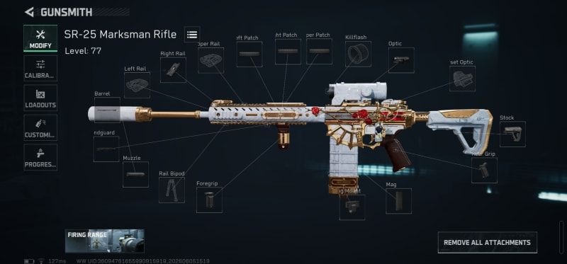 Build screenshot