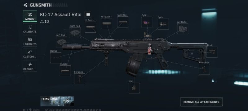 Build screenshot