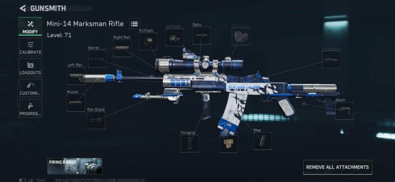 Build screenshot